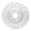 820-42013L Geoperformance Drilled Brake Rotor, Fits Select Mopar, Position: Front Left - image 1