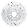 820-42013R Geoperformance Drilled Brake Rotor, Fits Select Mopar, Position: Front Right - image 1