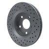 820-42030L Geoperformance Drilled Brake Rotor, 2007-2018 Mopar, Position: Front Left - image 4