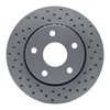 820-42030R Geoperformance Drilled Brake Rotor, 2007-2018 Mopar, Position: Front Right - image 1