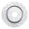 820-42033R Geoperformance Drilled Brake Rotor, 2012-2018 Mopar, Position: Front Right - image 1
