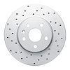 820-45016L Geoperformance Drilled Brake Rotor, Fits Select GM, Position: Front Left - image 1