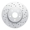820-45016R Geoperformance Drilled Brake Rotor, Fits Select GM, Position: Front Right - image 1