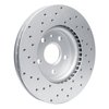 820-45016R Geoperformance Drilled Brake Rotor, Fits Select GM, Position: Front Right - image 4
