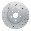 820-45017L Geoperformance Drilled Brake Rotor, 2009-2017 GM, Position: Front Left - image 1