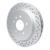 820-46014L Geoperformance Drilled Brake Rotor, 2003-2011 GM, Position: Rear Left - image 2