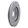 820-46024R Geoperformance Drilled Brake Rotor, 2008-2019 GM, Position: Rear Right - image 4