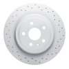 820-46026R Geoperformance Drilled Brake Rotor, 2008-2014 GM, Position: Rear Right - image 1
