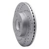 820-46033L Geoperformance Drilled Brake Rotor, Fits Select GM, Position: Front Left - image 2