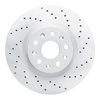820-46036R Geoperformance Drilled Brake Rotor, Fits Select GM, Position: Front Right - image 1