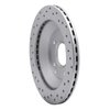 820-47022R Geoperformance Drilled Brake Rotor, 1988-1996 GM, Position: Rear Right - image 4