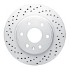 820-48054L Geoperformance Drilled Brake Rotor, 2007-2017 GM, Position: Front Left - image 1
