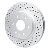 820-48054L Geoperformance Drilled Brake Rotor, 2007-2017 GM, Position: Front Left - image 2