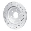 820-48054L Geoperformance Drilled Brake Rotor, 2007-2017 GM, Position: Front Left - image 4