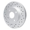 820-54001L Geoperformance Drilled Brake Rotor, 1990-2001 Ford/Lincoln/Mercury/Mazda, Position: Front Left - image 2