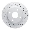820-54001R Geoperformance Drilled Brake Rotor, 1990-2001 Ford/Lincoln/Mercury/Mazda, Position: Front Right - image 1