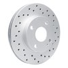 820-54001R Geoperformance Drilled Brake Rotor, 1990-2001 Ford/Lincoln/Mercury/Mazda, Position: Front Right - image 2