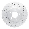 820-54038R Geoperformance Drilled Brake Rotor, 1993-2007 Ford/Lincoln/Mercury/Mazda, Position: Front Right - image 1