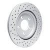 820-54058R Geoperformance Drilled Brake Rotor, 2005-2014 Ford/Lincoln/Mercury/Mazda, Position: Rear Right - image 4