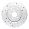 820-54060L Geoperformance Drilled Brake Rotor, 2007-2014 Ford/Lincoln/Mercury/Mazda, Position: Front Left - image 1