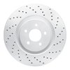 820-54060R Geoperformance Drilled Brake Rotor, 2007-2014 Ford/Lincoln/Mercury/Mazda, Position: Front Right - image 1