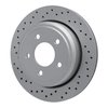 820-54092L Geoperformance Drilled Brake Rotor, 2010-2011 Ford/Lincoln/Mercury/Mazda, Position: Rear Left - image 2