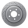 820-54092R Geoperformance Drilled Brake Rotor, 2010-2011 Ford/Lincoln/Mercury/Mazda, Position: Rear Right - image 1