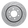 820-54204L Geoperformance Drilled Brake Rotor, 2007-2021 Ford/Lincoln/Mercury/Mazda, Position: Front Left - image 1