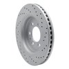 820-54204L Geoperformance Drilled Brake Rotor, 2007-2021 Ford/Lincoln/Mercury/Mazda, Position: Front Left - image 4