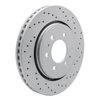820-54204R Geoperformance Drilled Brake Rotor, 2007-2021 Ford/Lincoln/Mercury/Mazda, Position: Front Right - image 2