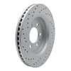 820-54204R Geoperformance Drilled Brake Rotor, 2007-2021 Ford/Lincoln/Mercury/Mazda, Position: Front Right - image 4