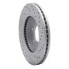 820-54215L Geoperformance Drilled Brake Rotor, 2009-2009 Ford/Lincoln/Mercury/Mazda, Position: Front Left - image 4