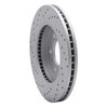 820-54215R Geoperformance Drilled Brake Rotor, 2009-2009 Ford/Lincoln/Mercury/Mazda, Position: Front Right - image 4