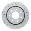 820-54216R Geoperformance Drilled Brake Rotor, 2009-2009 Ford/Lincoln/Mercury/Mazda, Position: Front Right - image 1