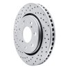 820-54219L Geoperformance Drilled Brake Rotor, 2010-2014 Ford/Lincoln/Mercury/Mazda, Position: Front Left - image 2