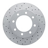 820-54223L Geoperformance Drilled Brake Rotor, Fits Select Ford/Lincoln/Mercury/Mazda, Position: Front Left - image 1