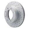 820-54223L Geoperformance Drilled Brake Rotor, Fits Select Ford/Lincoln/Mercury/Mazda, Position: Front Left - image 2