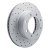 820-54223R Geoperformance Drilled Brake Rotor, Fits Select Ford/Lincoln/Mercury/Mazda, Position: Front Right - image 2