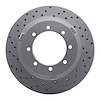 820-54225L Geoperformance Drilled Brake Rotor, Fits Select Ford/Lincoln/Mercury/Mazda, Position: Rear Left - image 1