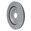 820-54278L Geoperformance Drilled Brake Rotor, Fits Select Ford/Lincoln/Mercury/Mazda, Position: Rear Left - image 4