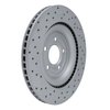 820-54278R Geoperformance Drilled Brake Rotor, Fits Select Ford/Lincoln/Mercury/Mazda, Position: Rear Right - image 4