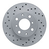 820-59012L Geoperformance Drilled Brake Rotor, 1986-1991 Acura/Honda, Position: Front Left - image 1