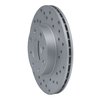 820-59012R Geoperformance Drilled Brake Rotor, 1986-1991 Acura/Honda, Position: Front Right - image 2