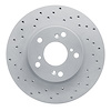 820-59042L Geoperformance Drilled Brake Rotor, 1998-2021 Acura/Honda, Position: Front Left - image 1