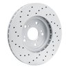 820-59043R Geoperformance Drilled Brake Rotor, 1999-2014 Acura/Honda, Position: Front Right - image 4