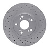 820-59045R Geoperformance Drilled Brake Rotor, 2002-2015 Acura/Honda, Position: Front Right - image 1