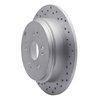 820-59047L Geoperformance Drilled Brake Rotor, 2002-2004 Acura/Honda, Position: Rear Left - image 2