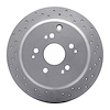 820-59047R Geoperformance Drilled Brake Rotor, 2002-2004 Acura/Honda, Position: Rear Right - image 1