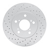 820-59049L Geoperformance Drilled Brake Rotor, 2005-2010 Acura/Honda, Position: Front Left - image 1