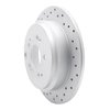 820-59050L Geoperformance Drilled Brake Rotor, 2005-2010 Acura/Honda, Position: Rear Left - image 2